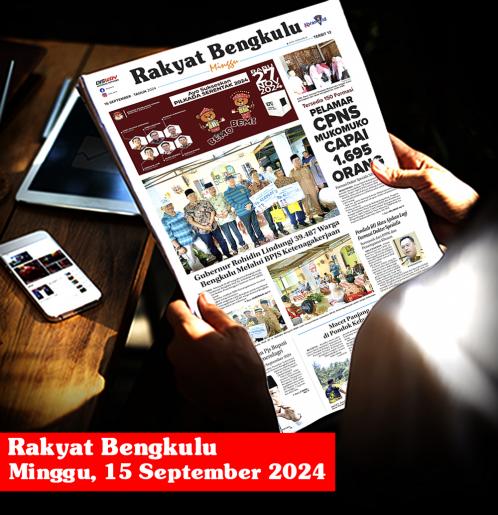 Rakyat Bengkulu, Minggu 15 September 2024