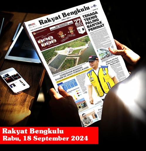 Rakyat Bengkulu, Rabu 18 September 2024