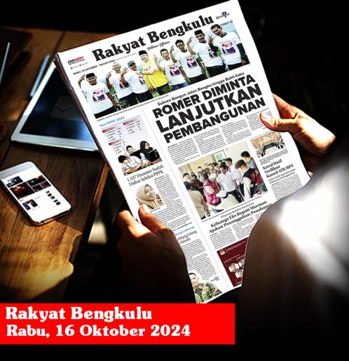 Rakyat Bengkulu, Rabu 16 Oktober 2024