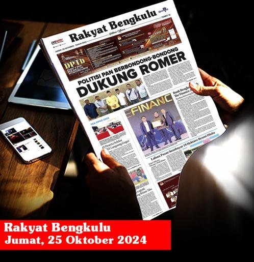 Rakyat Bengkulu, Jumat 25 Oktober 2024