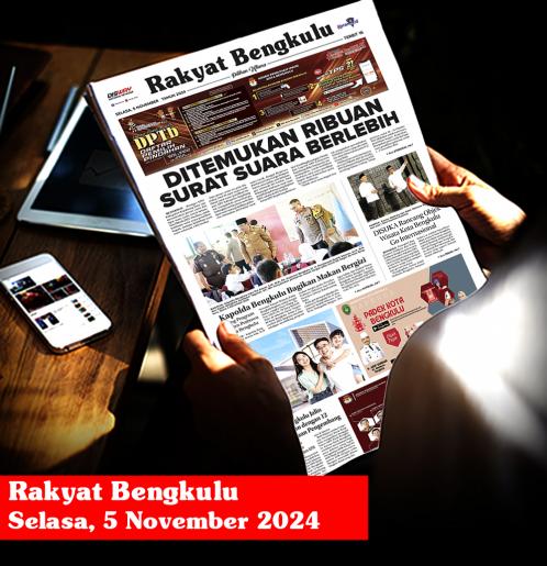 Rakyat Bengkulu, Selasa 5 November 2024