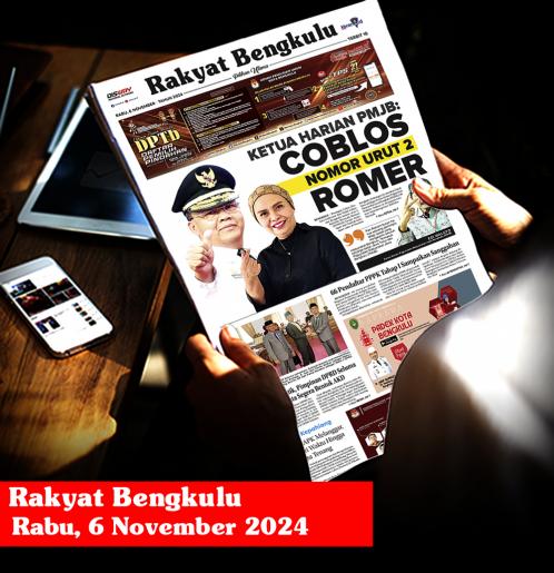 Rakyat Bengkulu, Rabu 6 November 2024