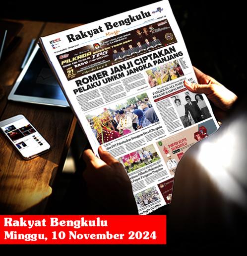 Rakyat Bengkulu, Minggu 10 November 2024