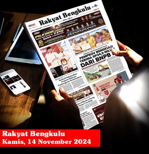 Rakyat Bengkulu, Kamis 14 November 2024