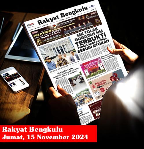 Rakyat Bengkulu, Jumat 15 November 2024