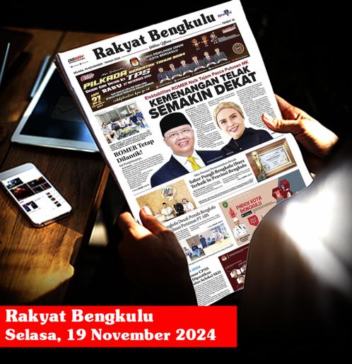 Rakyat Bengkulu, Selasa 19 November 2024