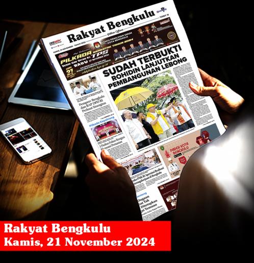 Rakyat Bengkulu, Kamis 21 November 2024