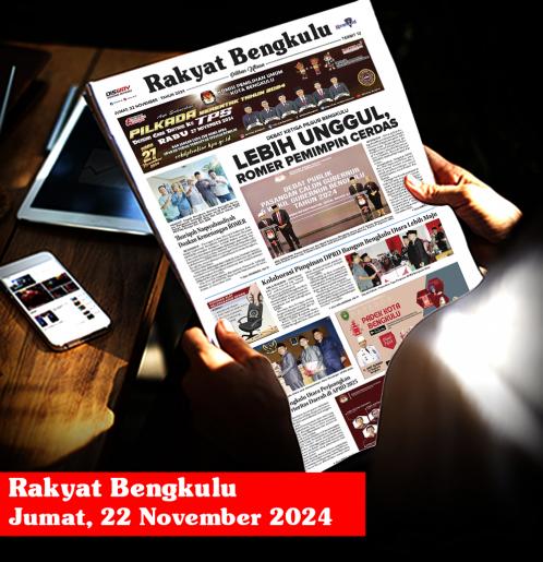 Rakyat Bengkulu, Jumat 22 November 2024