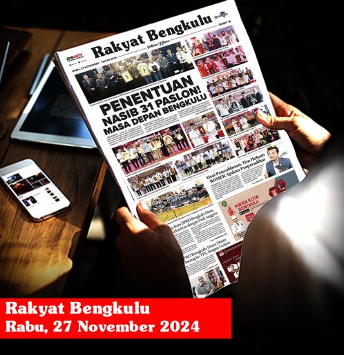 Rakyat Bengkulu, Rabu 27 November 2024