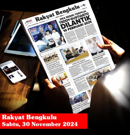 Rakyat Bengkulu, Sabtu 30 November 2024