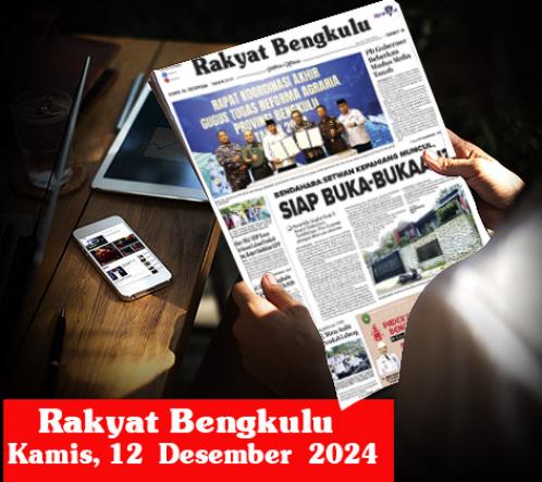 Rakyat Bengkulu Kamis, 12 Desember 2024