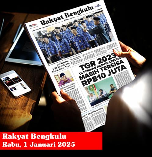 Rakyat Bengkulu, Rabu 1 Januari 2025