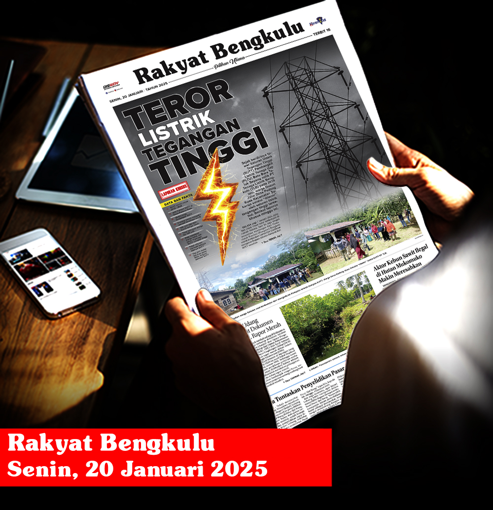 Rakyat Bengkulu, Senin 20 Januari 2025