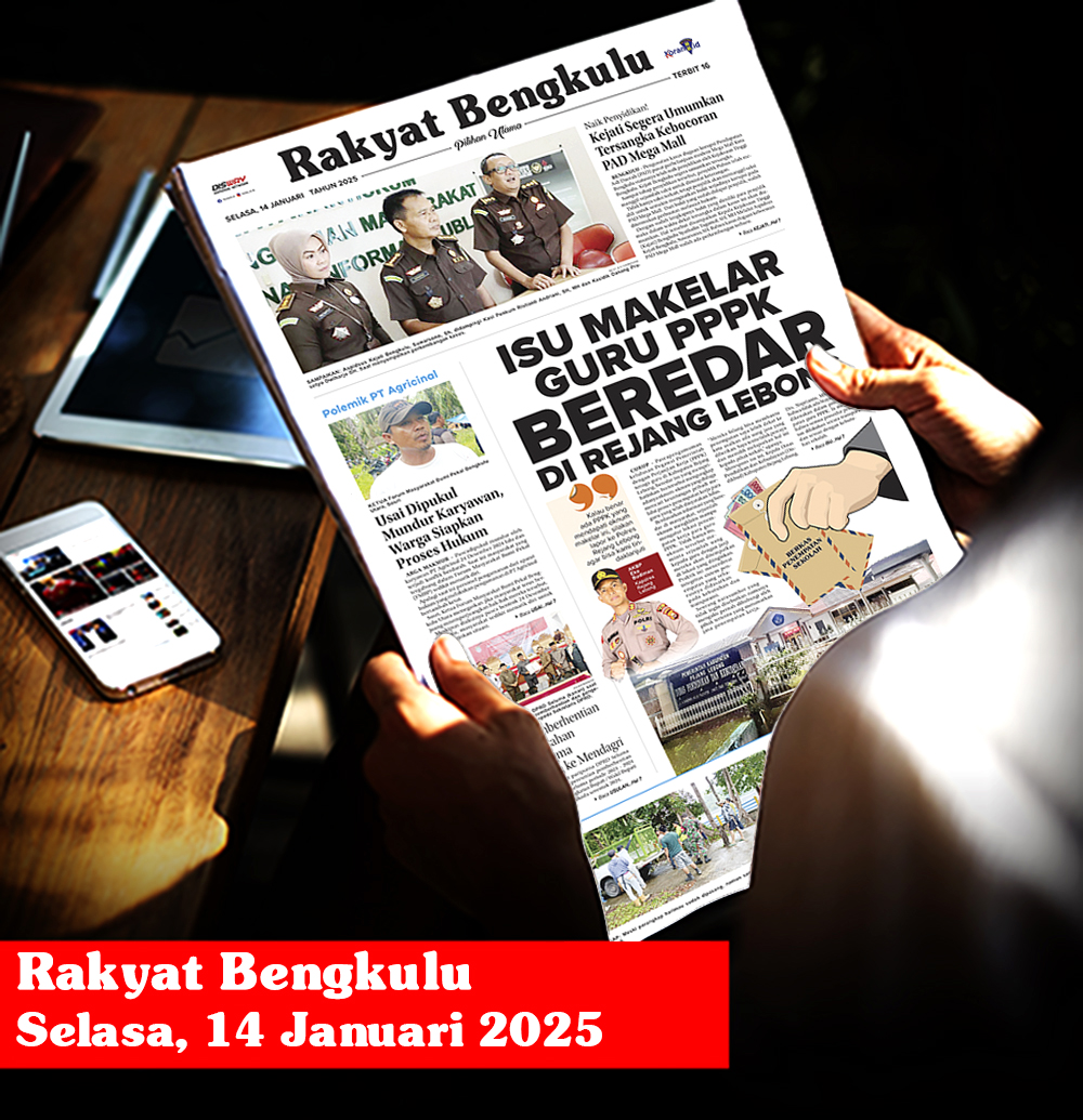 Rakyat Bengkulu,  Selasa 14 Januari 2025